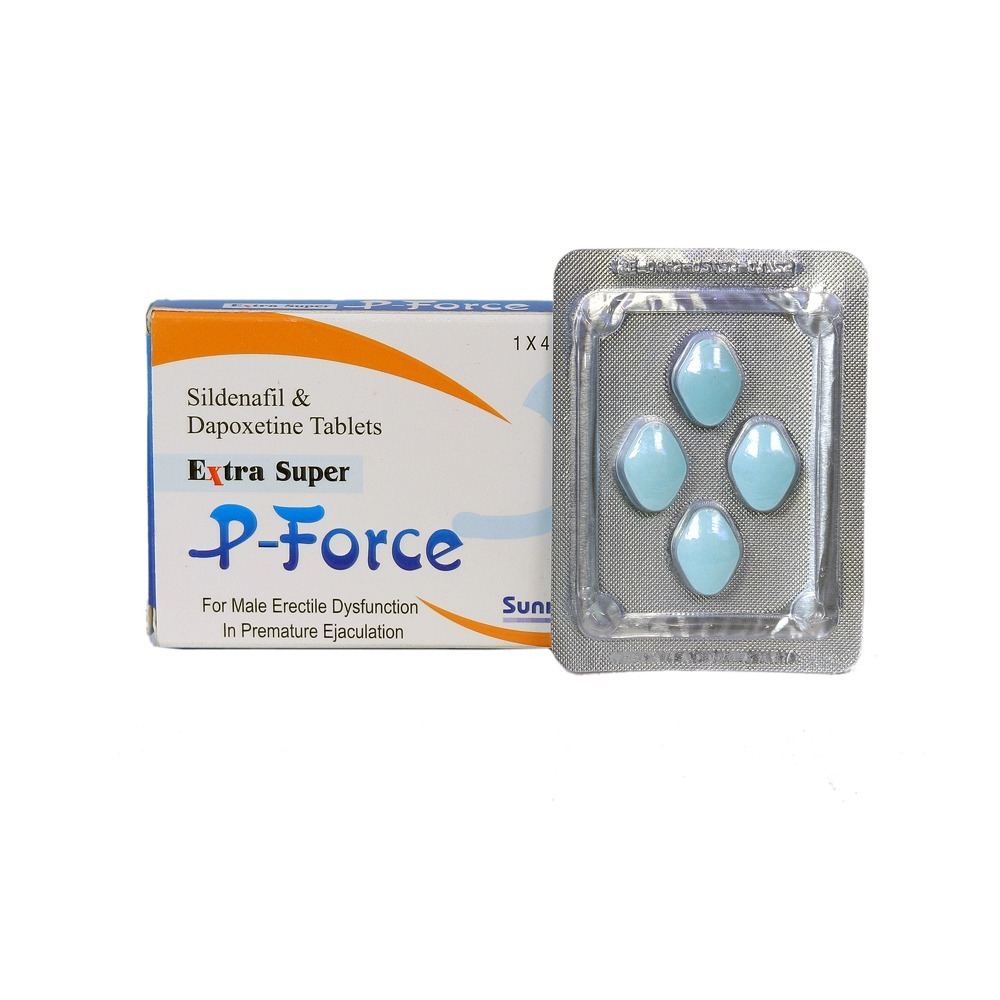 Extra Super P Force 100mg+100mg salt Sildenafil Citrate+ Dapoxetine HCL by Sunrise Remedies