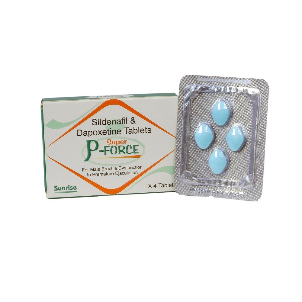 Super P Force 100mg+60mg salt Sildenafil Citrate+ Dapoxetine HCL by Sunrise Remedies