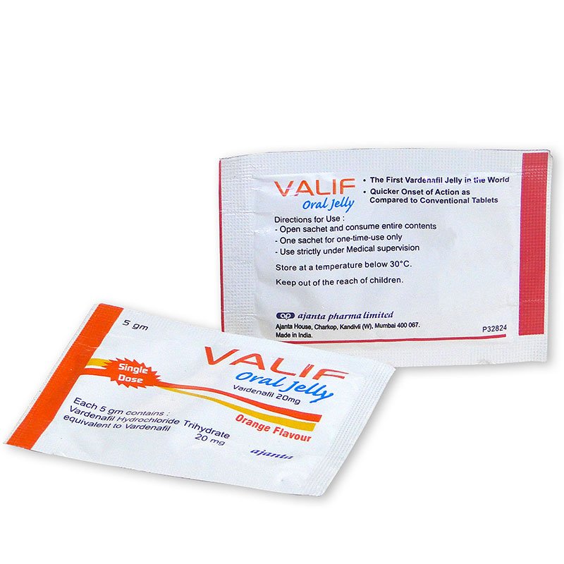 Valif Oral Jelly 20mg by Ajanta Pharma