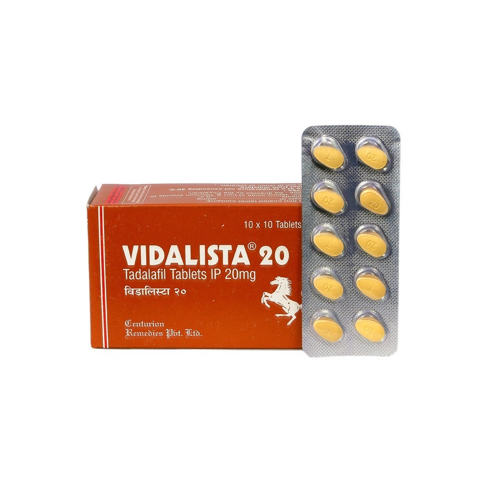 Vidalista 20mg by Centurian Laboratories