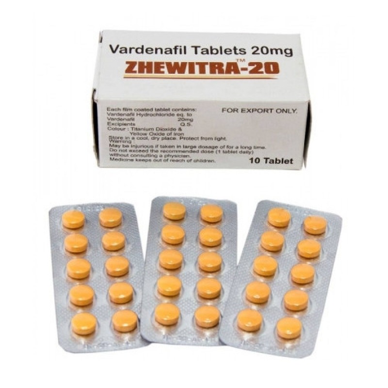 Zhewitra 20mg by Sunrise Remedies